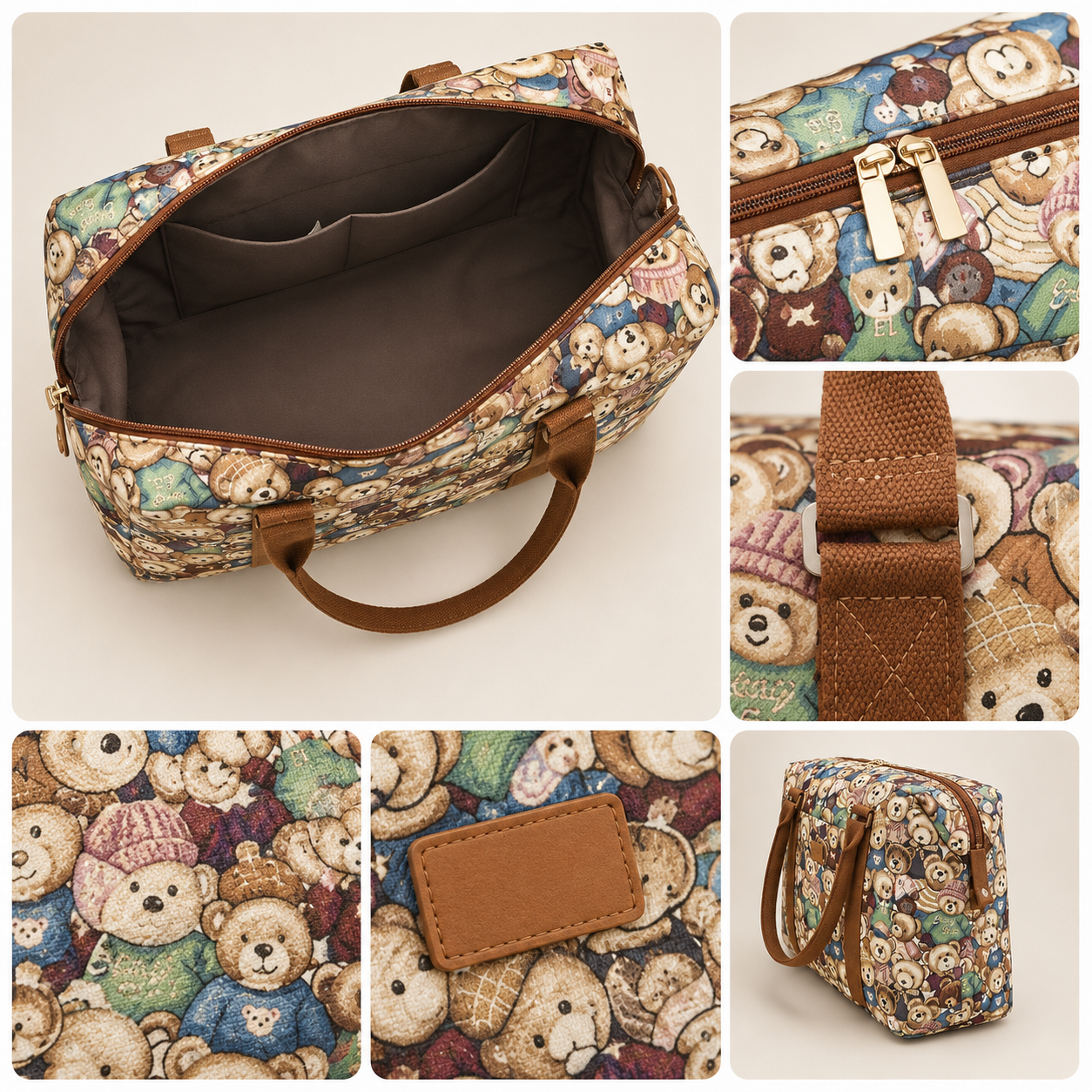 Sac de Voyage Teddy Grande Capacité